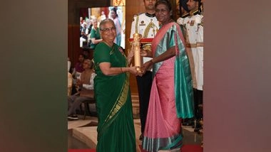 India News | President Murmu Presents Padma Awards 2023 at Civil Investiture Ceremony