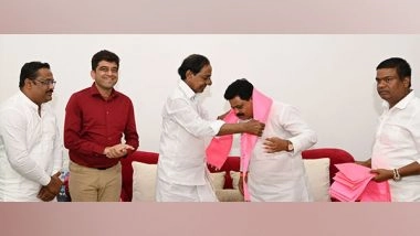 India News | Telangana: Maharashtra Shiv Sena Leader Dilip Gore Joins BRS