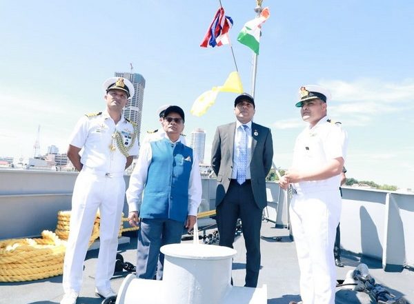 World News | Sri Lanka's State Minister of Defence, Indian High Commissioner Visit Indian Navy Ships Amid Ongoing Maritime Exercise SLINEX 2023