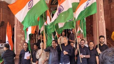 India News | Opposition Parties Take out 'Tiranga March' from Parliament