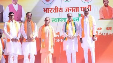 India News | UP: CM Yogi Congratulates Party Workers on BJP's 44rd Foundation Day