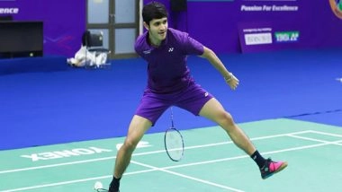 Sports News | Orleans Masters 2023: Priyanshu Rajawat Storms into QFs, Upsets Top Seed Kenta Nishimoto in Round of 16