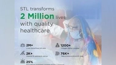 Business News | STL's Digital Healthcare Program Impacts 2Mn Rural Lives in Maharashtra