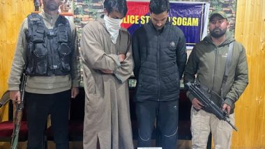 India News | J-K Police Arrests 4 Drug-peddlers in Kupwara