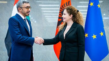 World News | Abdullah Bin Zayed Meets Albanian Minister for Europe and Foreign Affairs