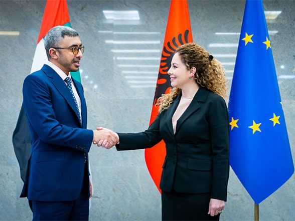 World News | Abdullah Bin Zayed Meets Albanian Minister for Europe and Foreign Affairs - Vimarsana News
