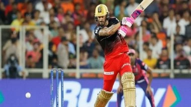 Sports News | Our Batting Was Very Average: RCB Skipper Faf Du Plessis Reflects Back on Game Against KKR in IPL