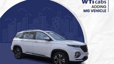 Business News | WTiCabs India Signs Deal with MG Motor India for 100 Vehicles