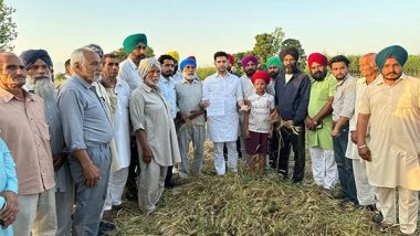 India News | AAP MP Raghav Chadha Writes to Finance Minister Sitharaman, Seeks Support for Famers Amid Unseasonal Rains