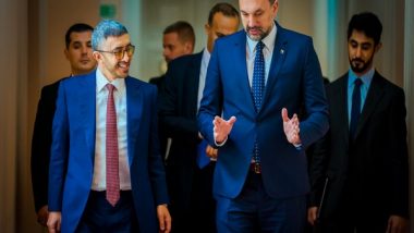 World News | UAE FM Abdullah Bin Zayed Meets Counterpart from Bosnia and Herzegovina