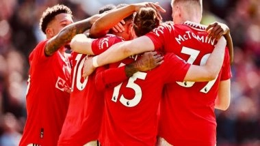 Sports News | Premier League: Manchester United Continue UEFA Champions League Qualification Push with 2-0 Win over Everton