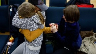 World News | Ukraine Children Back Home After Alleged Deportation by Russia