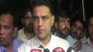 India News | Rajasthan Youth Congress Holds 'Mashal Julus' Against Rahul Gandhi's Disqualification as Lok Sabha MP