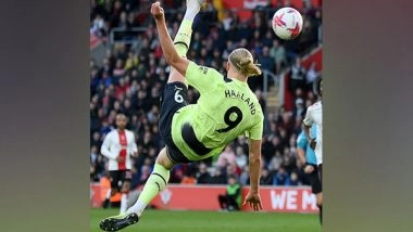 Sports News | His Ability is Incredible: Manchester City Manager Hails Erling Haaland After Victory Against Southampton