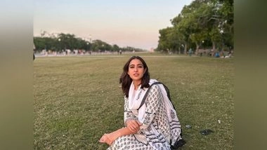 Entertainment News | Sara Ali Khan Poses in Serenity in Delhi, Fans Wonder How She Took Pictures