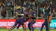 Sports News | Rinku's Five Sixes in Last over Powers KKR to Improvable Win, Rashid's Hat-trick Goes in Vain