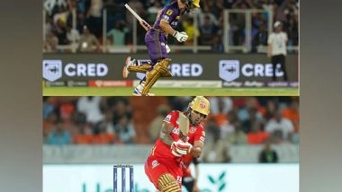 Sports News | IPL 2023: Rinku's Five Sixes in Final Over, Shikhar's Fighting Fifty, Highlights of Fourth Double Header