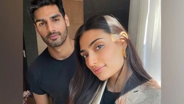 Entertainment News | Athiya Shetty Drops Unseen Picture with Brother Ahan from Her Wedding