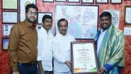 Business News | KBK Hospitals Founder, Kakkireni Bharath Kumar, Receives Prestigious Sanjeeva Ratna Puraskar from Government of Telangana on World Health Day 2023