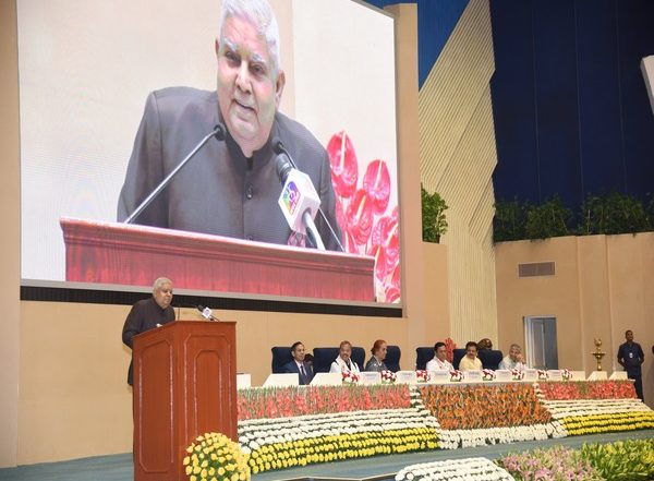 India News | Vice President Dhankhar Calls on Citizens to Dedicate an Hour Each Day to Their Own Health for Well-being of Nation