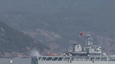 World News | Taiwan Tracks 91 Chinese Aircraft, 12 Naval Ships