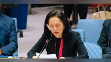 World News | India's Veiled Attack on Pakistan at UNSC over Drone Delivery of Weapons