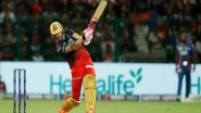 IPL 2023: RCB Captain Faf Du Plessis Completes 300 Sixes in T20 Cricket