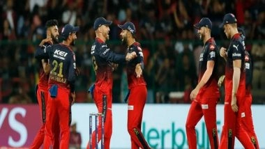 Sports News | IPL 2023: RCB Fined for Slow Over-rate, LSG's Avesh Khan Reprimanded for Breaching Code of Conduct