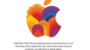 Business News | First Apple Retail Stores to Open in India Next Week