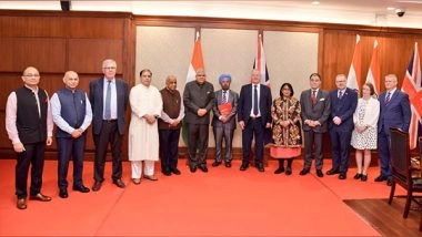 World News | Uk Parliamentary Delegation Calls on Vice President, Discuss Business, People-to-people Ties