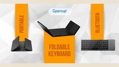 Business News | How the Foldable Keyboard Can Help Digital Nomads Stay Productive?