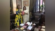 World News | Ukraine's Deputy Foreign Minister Emine Dzhaparova Meets MoS Meenakashi Lekhi