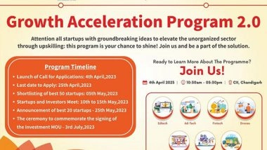 Business News | Startup Stairs and HSDM Invite Applications to Fund 20 Startups with Rs 50 Crores