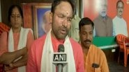 India News | Union Minister G Kishan Reddy Inspects Agartala-Akhaura New Rail Link Project in Tripura