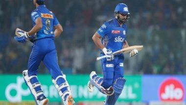 Sports News | IPL 2023: Rohit, Bowlers Power Mumbai Indians to 6-wicket Win Against Delhi Capitals in Thriller