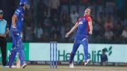 IPL 2023: Delhi Capitals Pacer Anrich Nortje Completes 100 T20 Matches