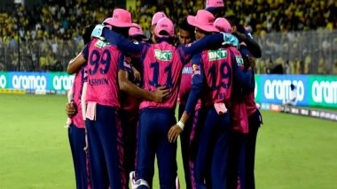 Sports News | IPL 2023: Rajasthan Royals Fined for Maintaining Slow Over-rate During Match with Chennai Super Kings