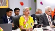Business News | FM Sitharaman Calls for Timely Debt Restructuring to Counter Global Debt Crisis