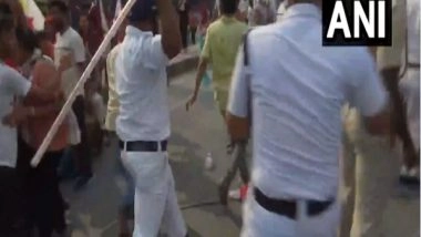 India News | SSC Scam: Police Lathi-charge, Tear Gas Against Protesters in West Bengal's Siliguri