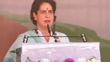 India News | BJP Govt Left People 'nirbhar' Instead of 'atmanirbhar': Priyanka Gandhi in Chhattisgarh