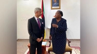 World News | EAM Jaishankar Meets President of Assembly of Mozambique Esperanca Bias