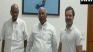 India News | Pawar Meets Kharge, Rahul Gandhi; Leaders Say Beginning of Process to Unite Opposition Parties