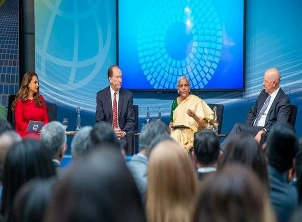 World News | Nirmala Sitharaman, World Bank Chief Discuss Empowering Women Leaders