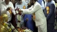 India News | Maharashtra: CM Eknath Shinde, Devendra Fadnavis Pay Floral Tribute to Dr BR Ambedkar on His Birth Anniversary