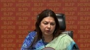 World News | MoS Meenakashi Lekhi to Visit Croatia and Slovania from April 16