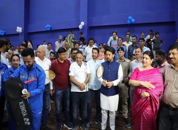 Sports News | Anurag Thakur Inaugurates Sports Facilities at SAI National Centre of Excellence in Hamirpur