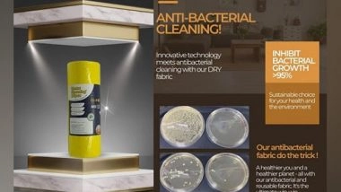 Business News | Sugu Fabrics and Linings Introduces Reusable Washable Anti-bacterial Disinfecting Fabric