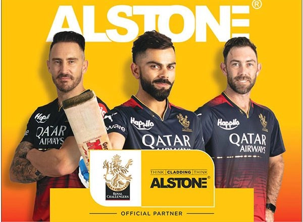 Business News | Alstone -The Country's Premier Metal Composite Panel Brand Collaborates with Royal Challengers Bangalore as Official Partner for IPL 2023