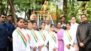 India News | Uttarakhand CM Dhami Garlands Statue of BR Ambedkar on Birth Anniversary