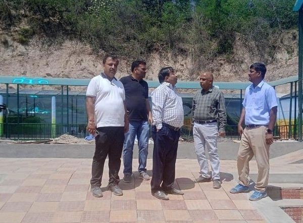 India News | J-K: Principal Secretary, Forest Dheeraj Gupta Inspects Development Works in Jambu Zoo